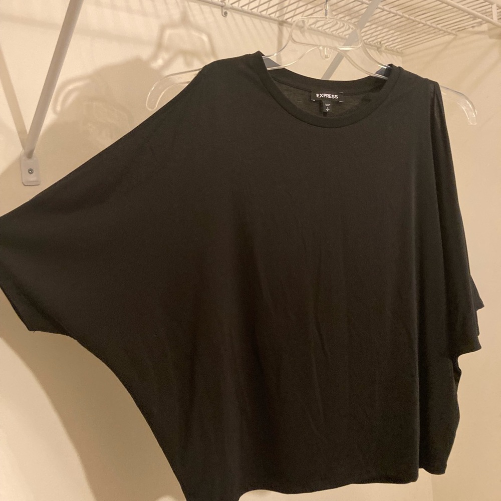 Black top! Shoulders out!!  Express size S
